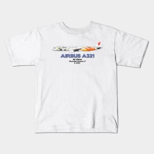 Airbus A321 - Air China "Beautiful Sichuan 2" Kids T-Shirt